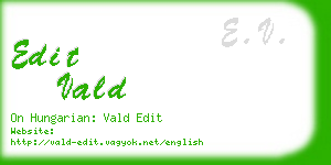 edit vald business card